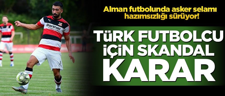 Asker selamı Almanya'yı sarstı! Altona 93 ekibinden Furkan Aydın için skandal karar