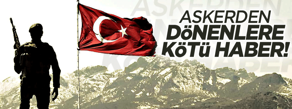 Askerden dönenlere Yargıtay'dan kötü haber