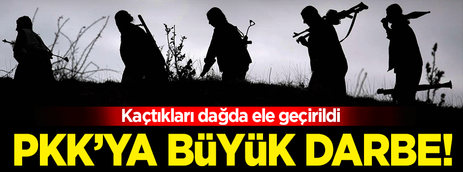 Askerden PKK'ya büyük vurgun!