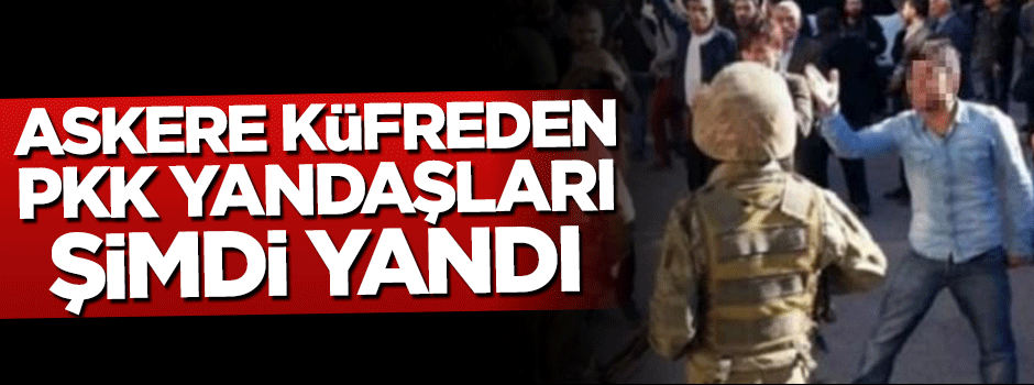 Askere küfür eden 6 kişi gözaltına alındı