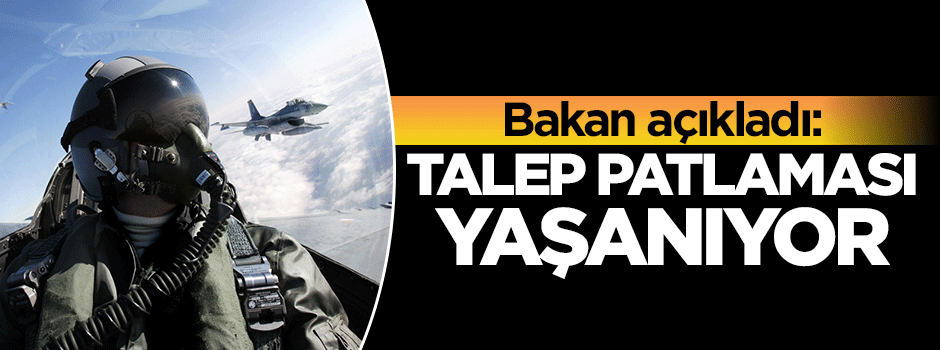 Askeri pilotluğa yoğun ilgi
