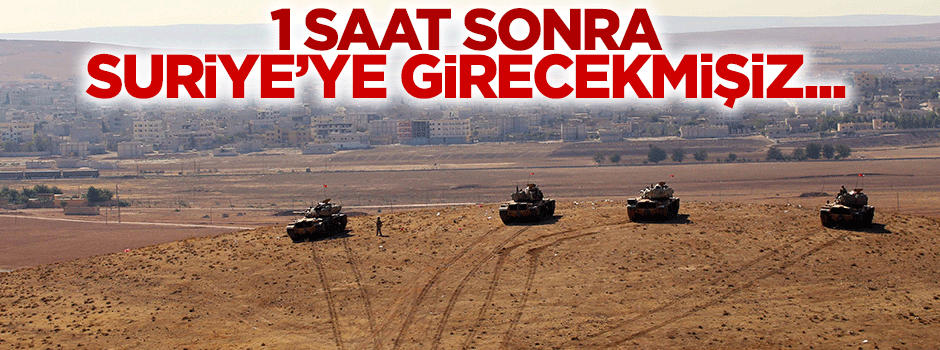 Askerin Suriye'ye giriş koşulu