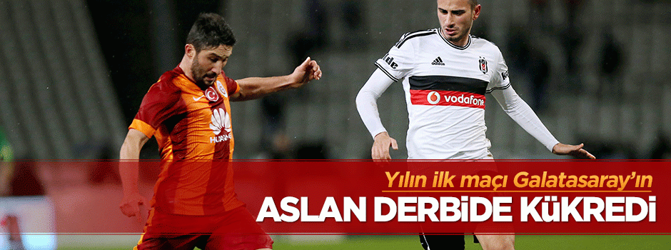 Aslan derbide kükredi