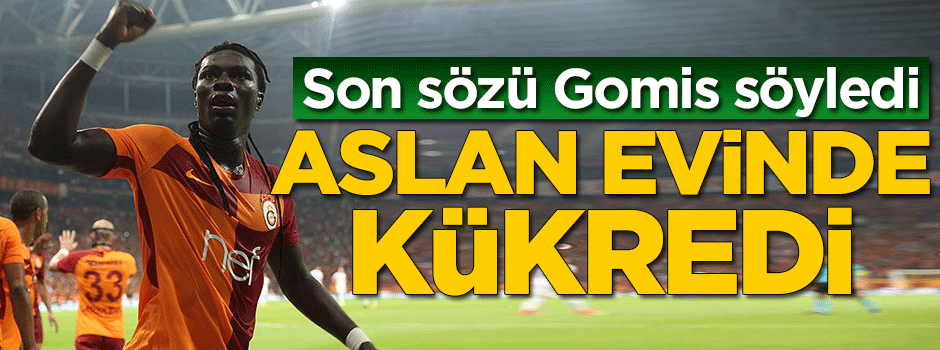 Aslan evinde kükredi