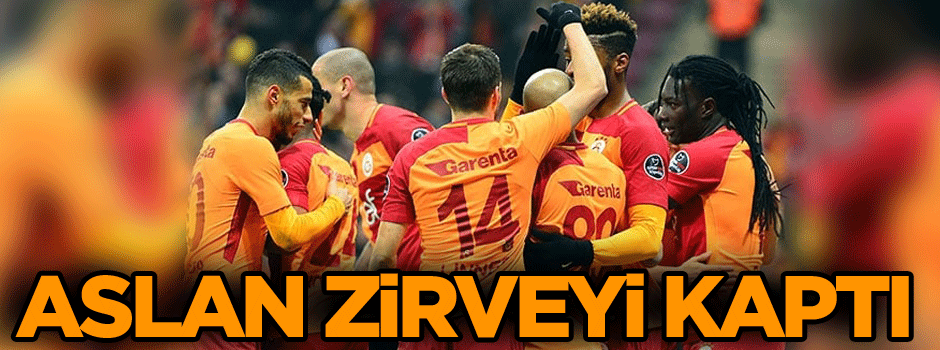 Aslan liderliğe yükseldi…