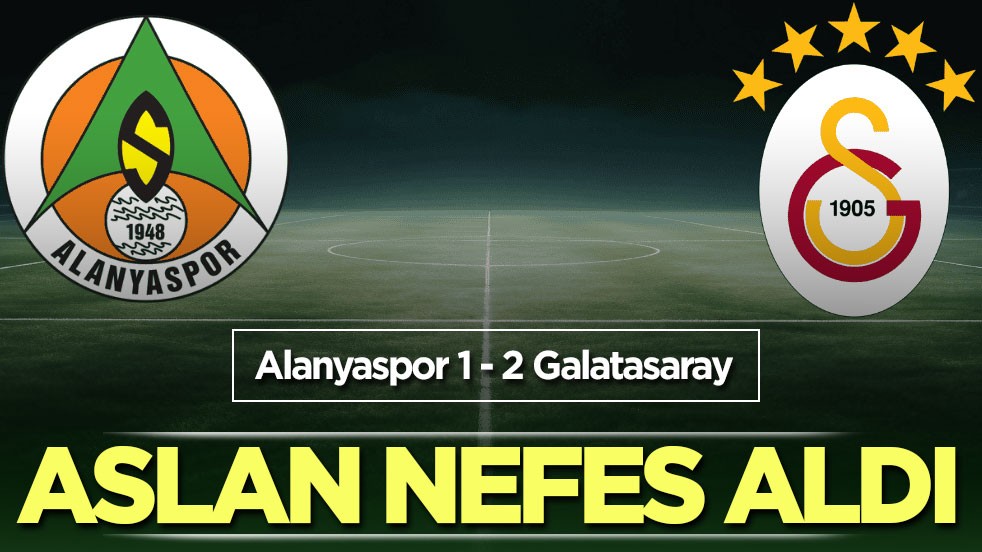 Aslan nefes aldı