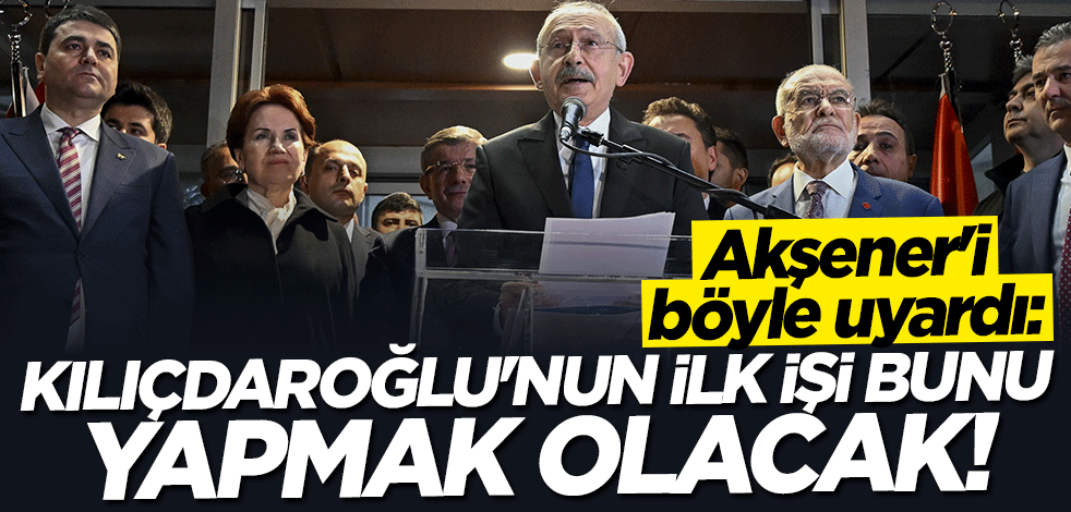 Aslı Baykal'dan Meral Akşener'e Kılıçdaroğlu uyarısı