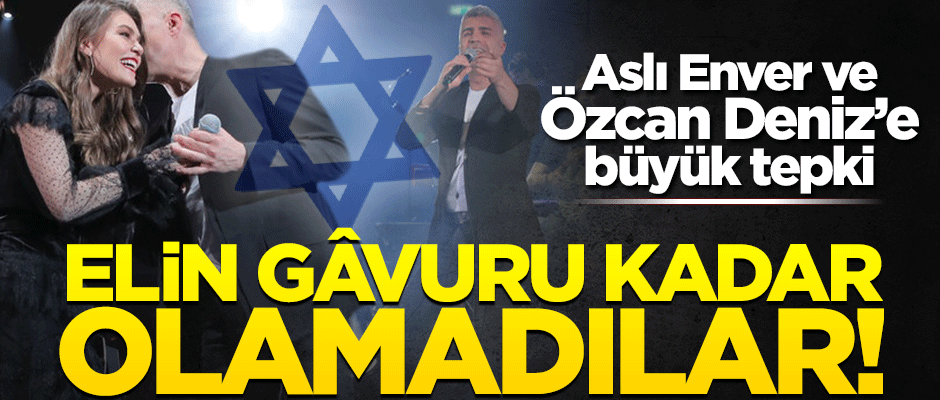 Aslı Enver ve Özcan Deniz elin gâvuru kadar olamadı!