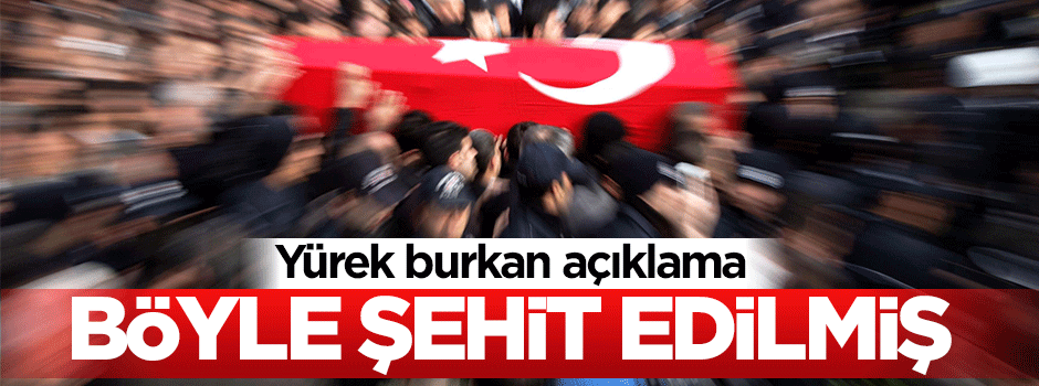 Astsubay Yalçın Nane, böyle şehit edilmiş