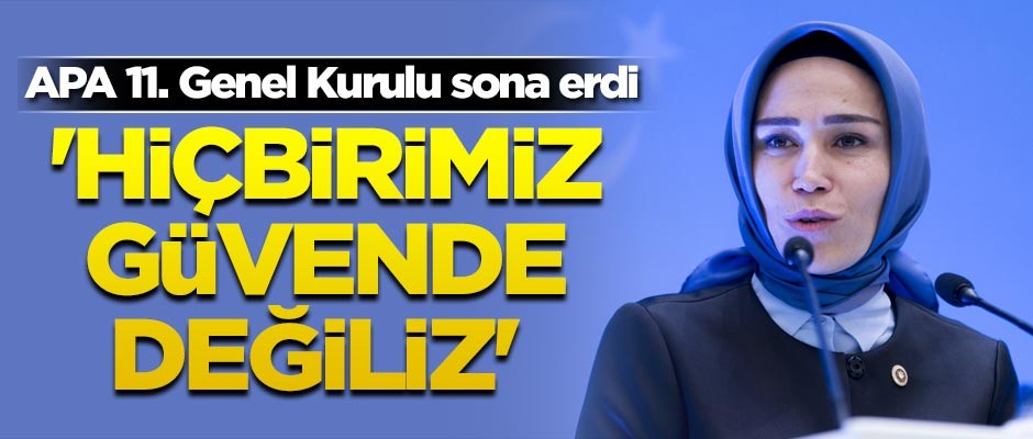 Asya Parlamenterler Asamblesi 11. Genel Kurulu sona erdi