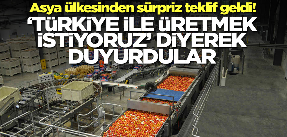 Asya ülkesi açıkça 'Bu işi yapamıyoruz' diyerek teklif yaptı: Türkiye ile birlikte üretmek istiyoruz