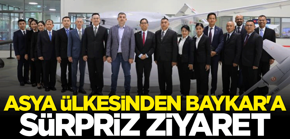 Asya ülkesinden Baykar'a sürpriz ziyaret