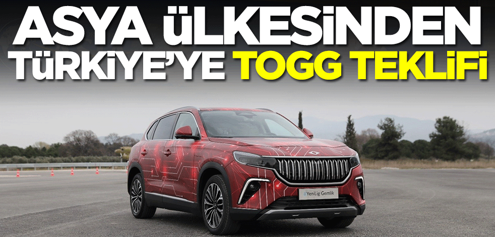 Asya ülkesinden Türkiye'ye Togg teklifi: Çok beğendik! İşbirliği yapabiliriz