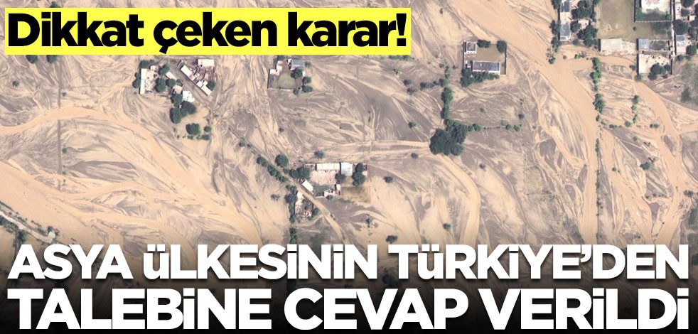 Asya ülkesinin Türkiye'den talebine cevap! Dikkat çeken karar verildi