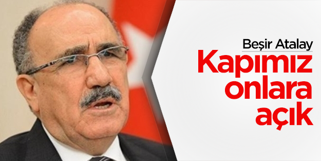 Atalay: Mahmurdan geleceklere kapımız açık