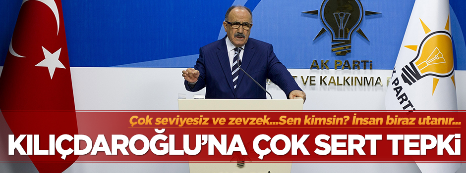 Atalay'dan Kılıçdaroğlu'na tepki