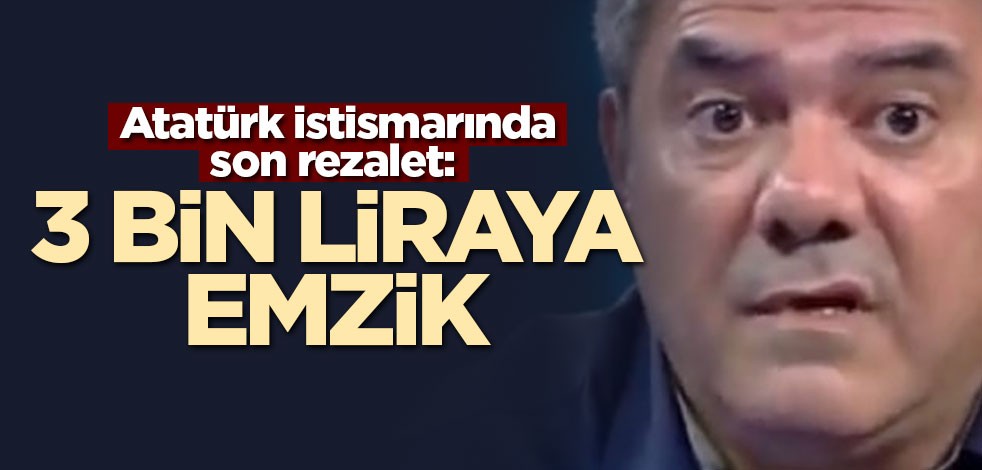 Atatürk istismarında son rezalet: 3 bin liralık emzik
