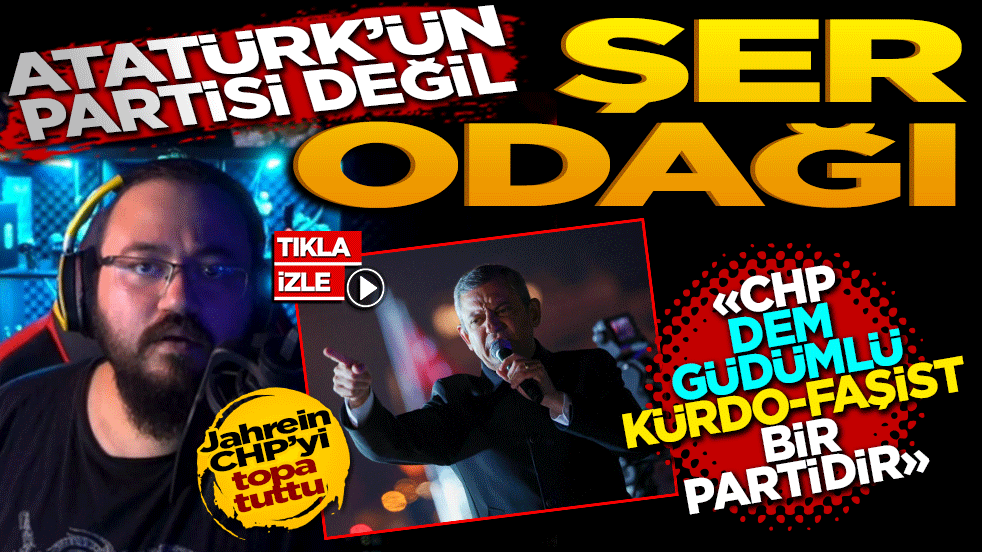 Atatürk’ün Partisi Değil, Şer Odağı!