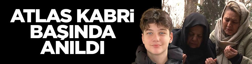 Atlas kabri başında anıldı