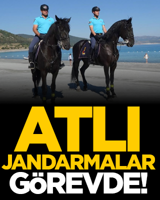 Atlı jandarmalar görevde!