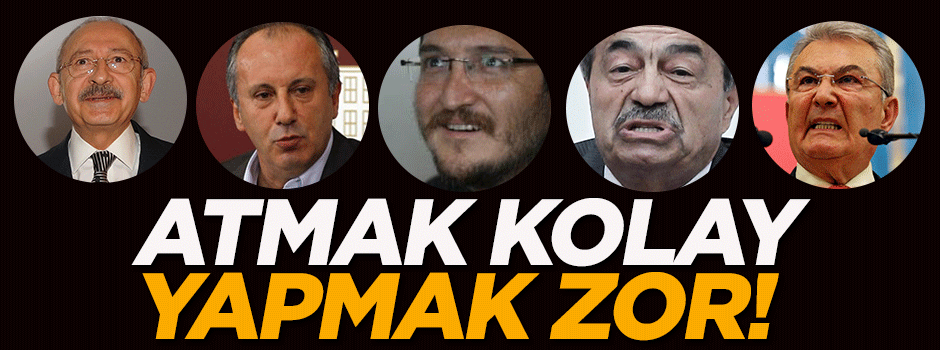 Atmak kolay yapmak zor!