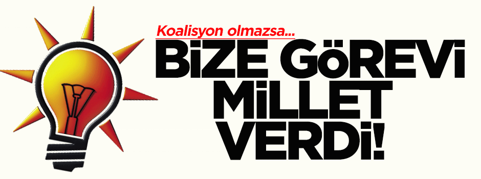 Avcı: Ak Parti'yi millet görevlendirdi