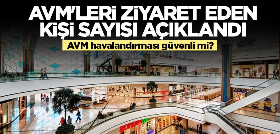AVM'leri ziyaret eden kişi sayısı açıklandı