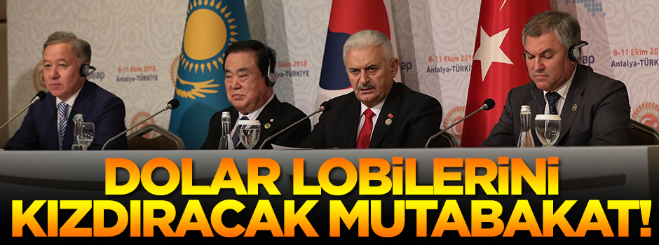 Avrasya Meclis Başkanları 3. Toplantısı sona erdi! Dolar lobilerini kızdıracak mutabakat!