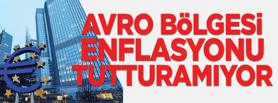 Avro Bölgesi'nde enflasyon 'dikiş tutmuyor'