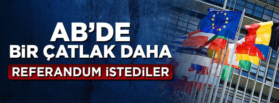 Avrupa Birliği'nde bir çatlak daha