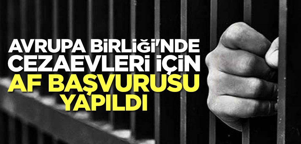 Avrupa Birliği'nde cezaevleri için af başvurusu yapıldı