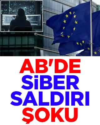 AB'de siber saldırı şoku