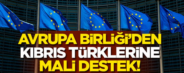 Avrupa Birliği'nden Kıbrıs Türklerine mali destek