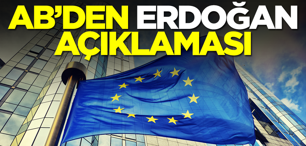Avrupa Birliği'nden son dakika Erdoğan açıklaması