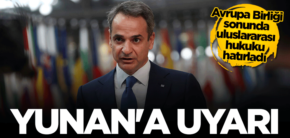 Avrupa Birliği'nden Yunanistan'a uyarı