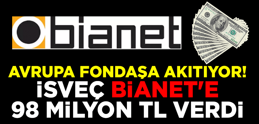 Avrupa fondaşa akıtıyor! İsveç, Bianet'e 98 milyon TL verdi