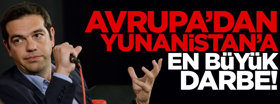 Avrupa Merkez Bankası Yunanistan kararını açıkladı