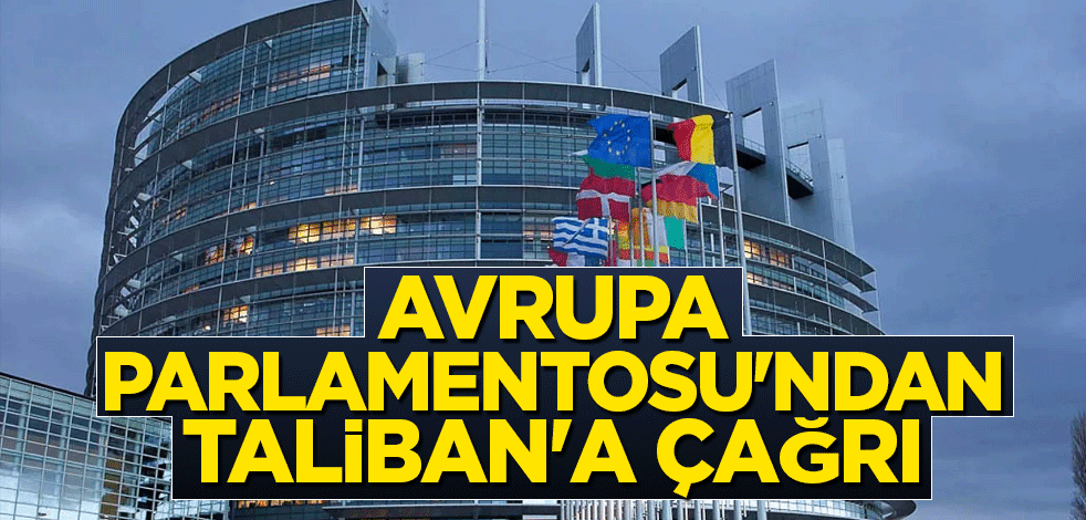 Avrupa Parlamentosu'ndan Taliban'a çağrı