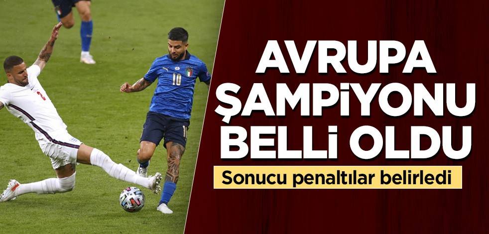 Avrupa şampiyonu belli oldu