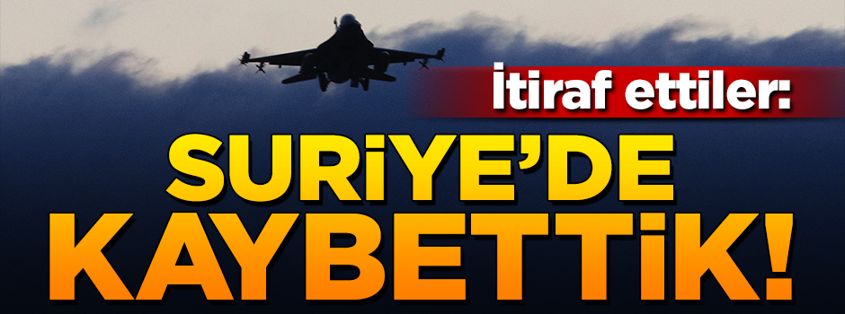''Avrupa Suriye'de kaybetti''