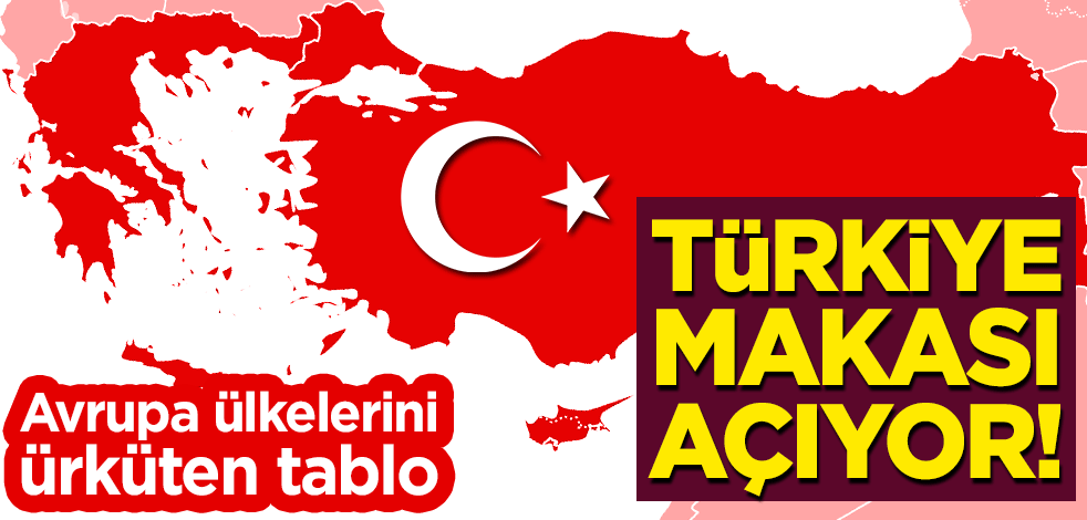 Avrupa ülkelerini ürküten tablo: Türkiye Yunanistan ile makası açıyor!