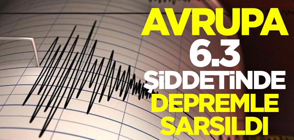 Avrupa ülkesi Hırvatistan'da 6.3 büyüklüğünde deprem oldu