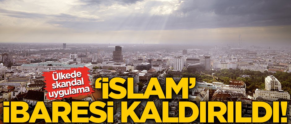 Avrupa ülkesi karnelerdeki 'İslam' ibaresini kaldırdı!