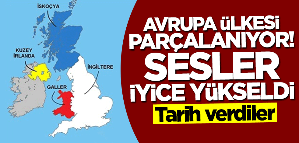 Avrupa ülkesi parçalanıyor! Sesler iyice yükseldi