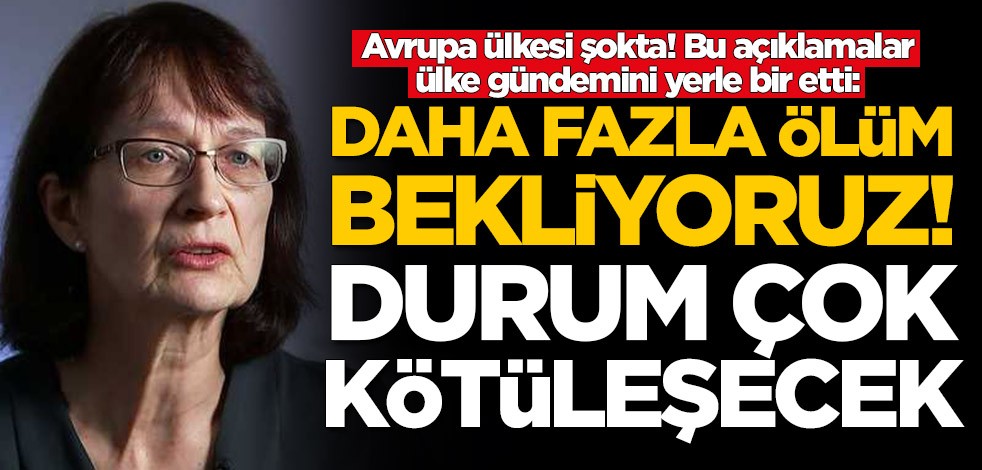 Avrupa ülkesi şokta! Bu açıklamalar ülke gündemini yerle bir etti: Durum çok kötüleşecek