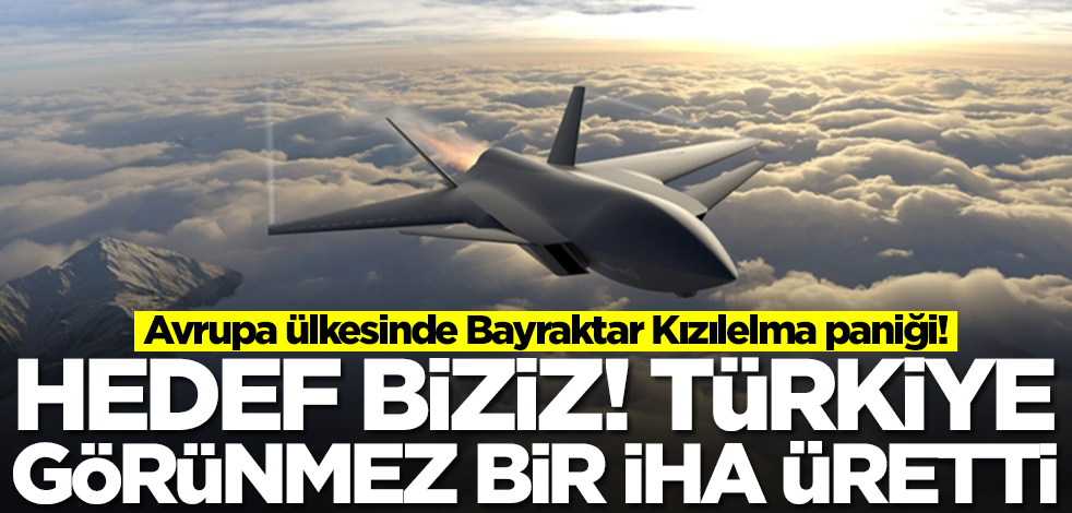 Avrupa ülkesinde Bayraktar Kızılelma paniği: Hedef biziz! Türkiye görünmez bir İHA üretti