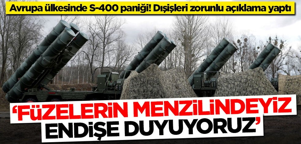Avrupa ülkesinde panik! 'Füzelerin menzilindeyiz, endişe duyuyoruz'