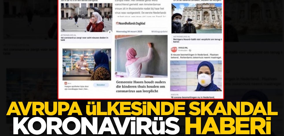 Avrupa ülkesinde skandal koronavirüs haberi