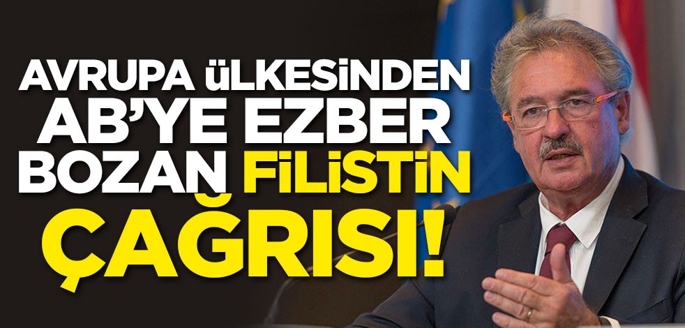 Avrupa ülkesinden AB'ye ezber bozan Filistin çağrısı