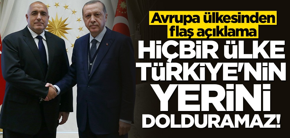 Avrupa ülkesinden flaş açıklama: Hiçbir ülke Türkiye'nin yerini dolduramaz